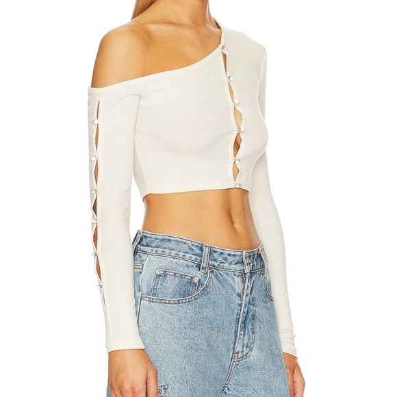 Brand NEW Cardigan in ivory from LEJE - Picture 5 of 7